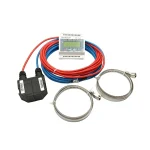 Marmonix MFU-6100 clamp-on ultrasonic flow meter complete kit with transducers and mounting clamps