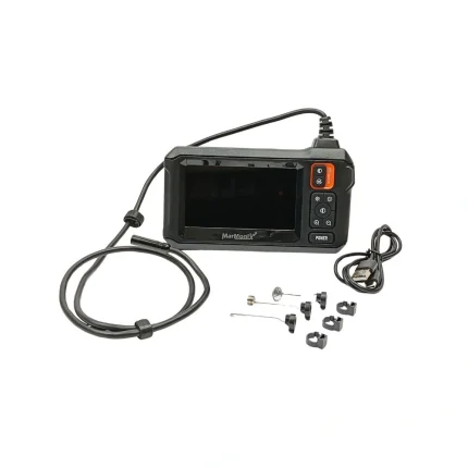 Marmonix MVS-201-8H digital borescope complete kit with inspection monitor probe accessories and USB cable
