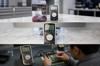 Marmonix MMU-112 Multimeter professional kit and real-world circuit testing