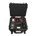 MarMonix MHT-820-DSP coating thickness gauge kit in open heavy-duty carrying case with accessories and calibration foils