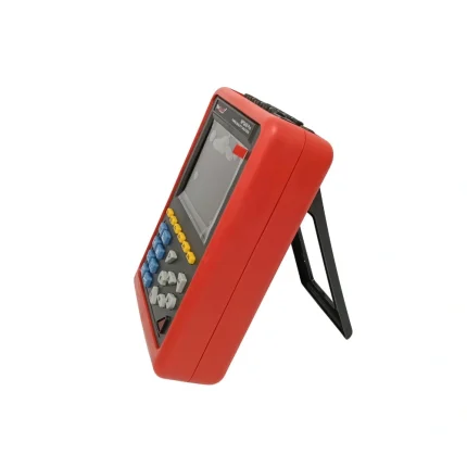 MarMonix MPQ400 Pro power quality analyzer side view with fold-out kickstand