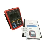 MarMonix MPQ400 Pro power quality analyzer with user manual, calibration verification report, and software CD