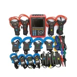 MarMonix MPQ400 Pro power quality analyzer full kit with voltage test leads and flexible current clamps
