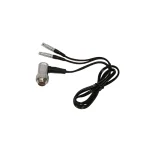 Dual-element ultrasonic transducer probe with cable for MarMonix MUT-530PS