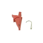 MarMonix MIR-1020 high voltage test accessories including red alligator clip and terminal hook